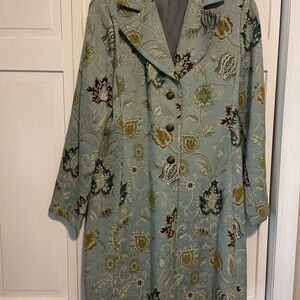 CAbi Floral Patterned Coat